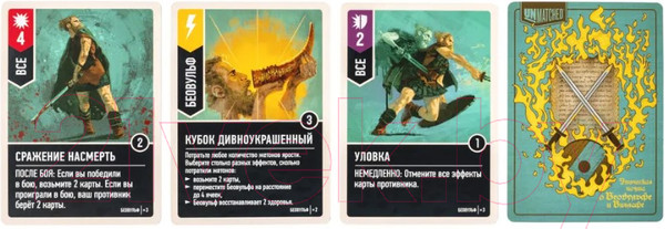 Изображение товара Настольная игра GaGa Unmatched. Красная Шапочка против Беовульфа / GG254