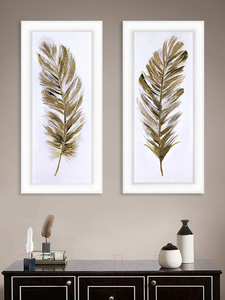 Изображение товара Картина Декарт Золотое перо-2 8Л3255 (в раме)