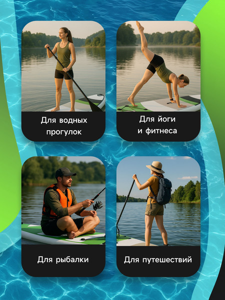 Изображение товара SUP-борд Kelpie 11.5" / 7530926 (347x80x15см)