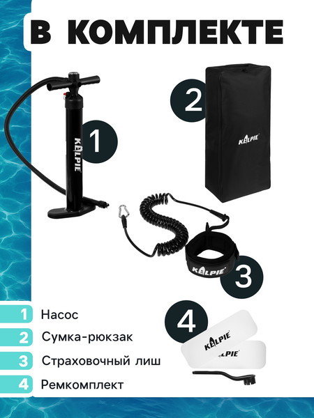 Изображение товара SUP-борд Kelpie 12.6" / 7530927 (383x80x15см)