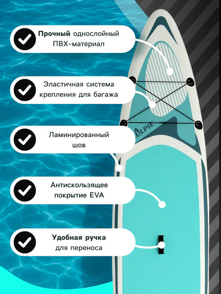 Изображение товара SUP-борд Kelpie 12.6" / 7530927 (383x80x15см)