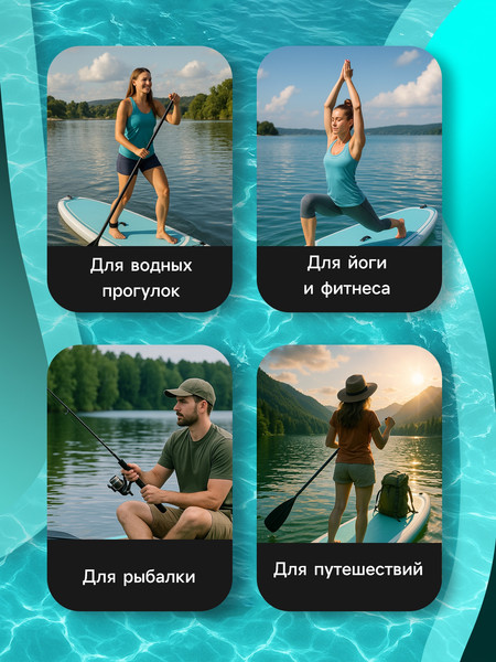 Изображение товара SUP-борд Kelpie 12.6" / 7530927 (383x80x15см)