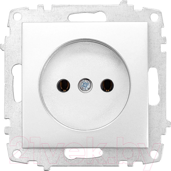 Изображение товара Розетка El-Bi Zena-Vega / 609-011000-215 (серебристый)