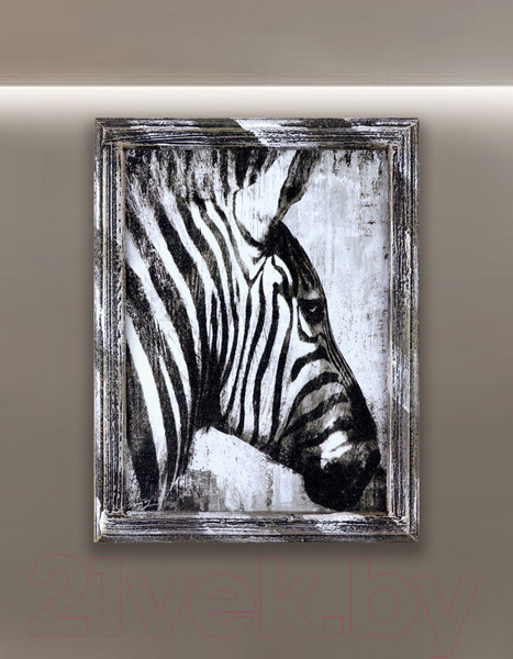 Изображение товара Картина Декарт Зебра 8Л3355 (в раме)