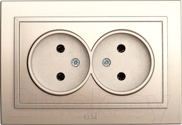 Изображение товара Розетка El-Bi Zena / 500-011420-908 (титан)