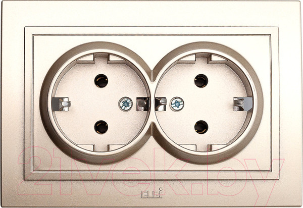 Изображение товара Розетка El-Bi Zena / 500-011420-907 (титан)