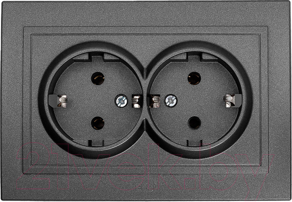 Изображение товара Розетка El-Bi Zena / 500-011120-908 (дымчатый)