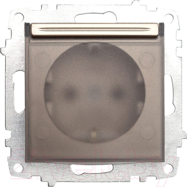 Изображение товара Розетка El-Bi Zena-Vega / 609-011400-218 (титан)