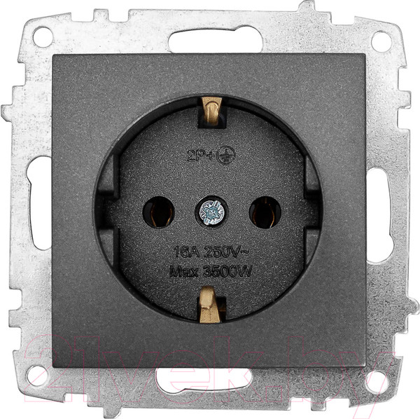 Изображение товара Розетка El-Bi Zena-Vega / 609-011100-217 (дымчатый)