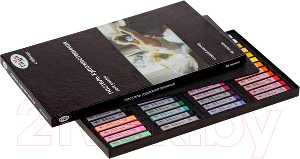 Изображение товара Набор сухой пастели ГАММА Старый мастер / 2309198 (48цв)