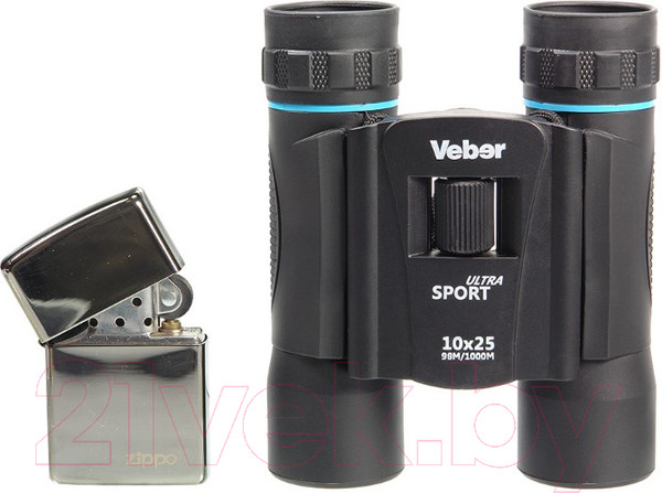 Изображение товара Бинокль Veber Ultra Sport БН 10x25 / 7030793 (черный)