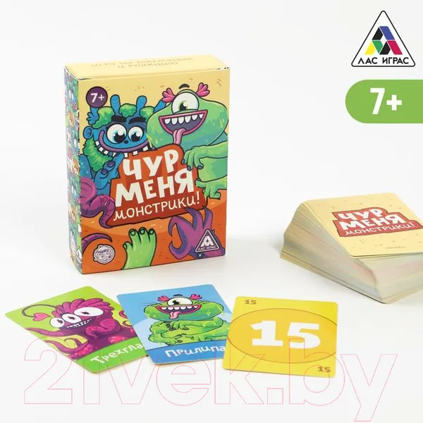 Изображение товара Настольная игра Лас Играс Чур меня монстрики! / 5490022