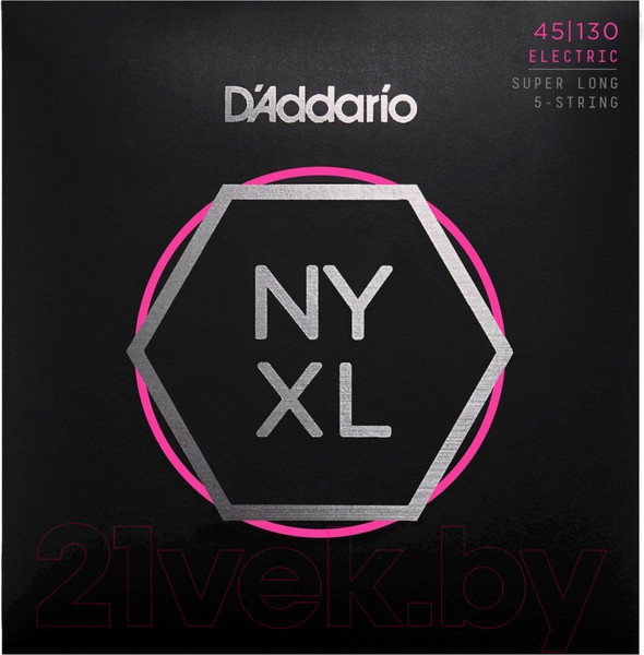 Изображение товара Струны для бас-гитары D'Addario NYXL45130SL
