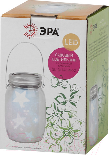 Изображение товара Светильник уличный ЭРА SL-GL14-JAR-3 / Б0032580