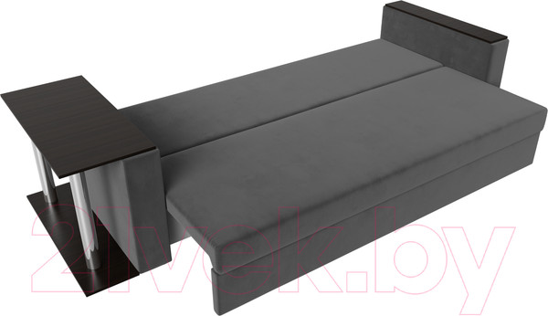 Изображение товара Диван Лига Диванов Атланта стол слева 312 / 112475 (велюр серый)