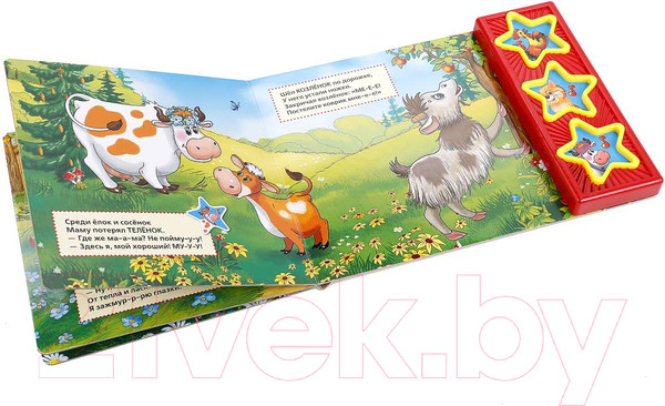 Изображение товара Музыкальная книга Умка Домашние животные (Дружинина М.)