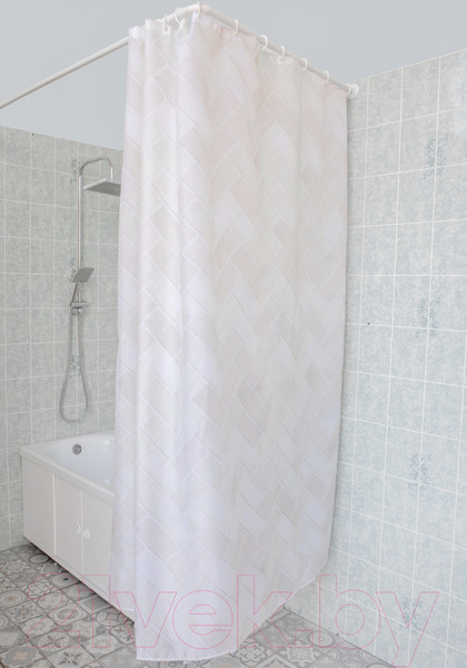 Изображение товара Шторка-занавеска для ванны Primanova Arya DR-40007