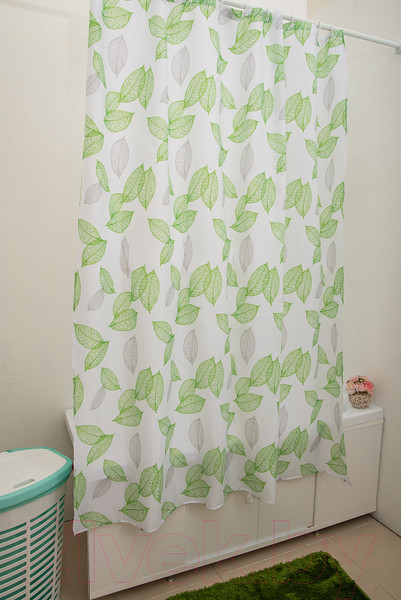 Изображение товара Шторка-занавеска для ванны Primanova Greenery DR-50024