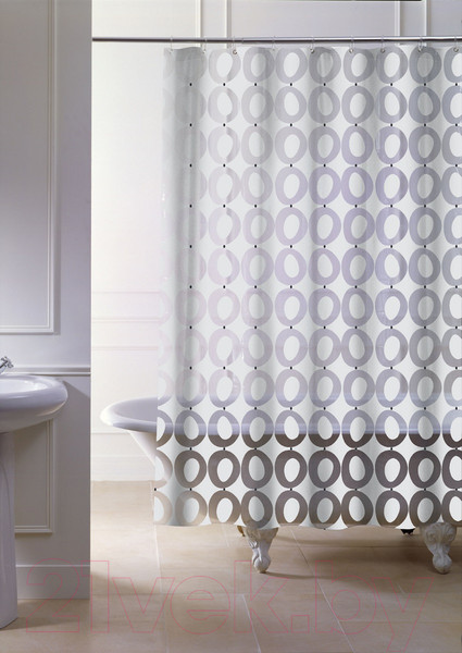 Изображение товара Шторка-занавеска для ванны Primanova Half Moon D-60022