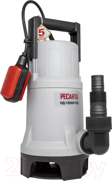 Изображение товара Дренажный насос Ресанта НД-15500П/35 (77/2/6)