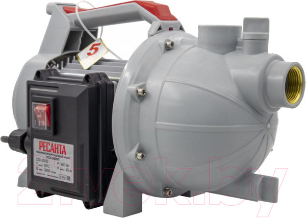 Изображение товара Поверхностный насос Ресанта ПСН-3600П (77/4/4)