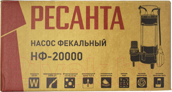 Изображение товара Фекальный насос Ресанта НФ-20000 (77/5/2)