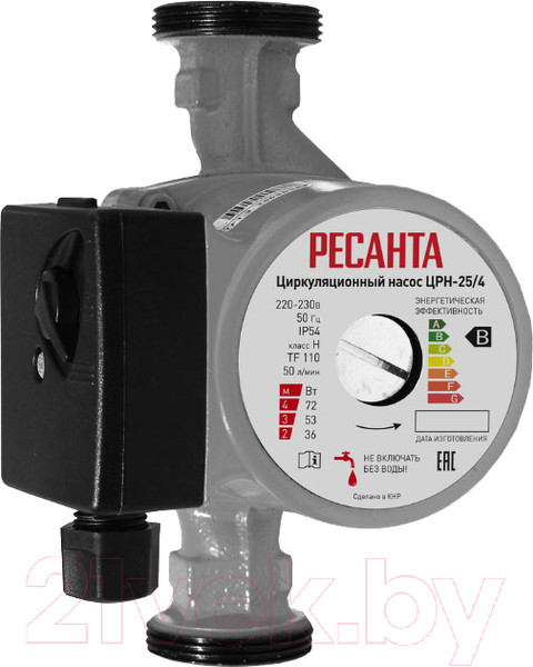 Изображение товара Циркуляционный насос Ресанта ЦРН-25/4 (77/7/1)