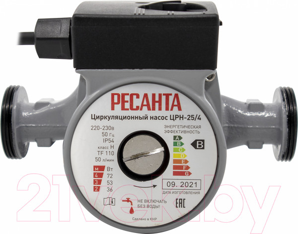 Изображение товара Циркуляционный насос Ресанта ЦРН-25/4 (77/7/1)