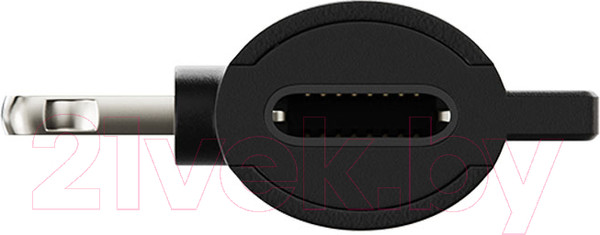 Изображение товара Адаптер Breaking Lightning - AUX 3.5мм + Lightning / 24570 (черный)