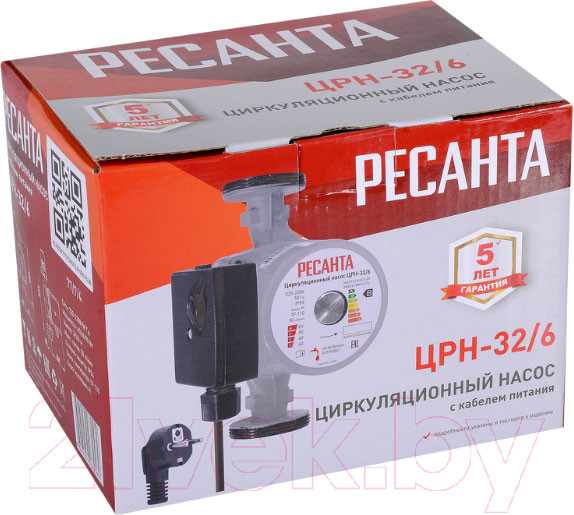 Изображение товара Циркуляционный насос Ресанта ЦРН-32/6 (77/7/4)