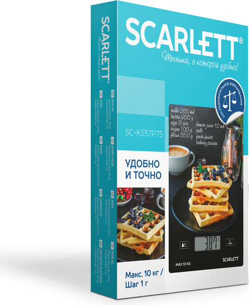 Изображение товара Кухонные весы Scarlett SC-KS57P75