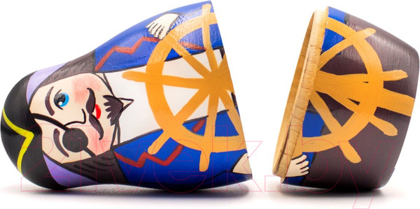 Изображение товара Матрешка сувенирная Брестская Фабрика Сувениров Пират 7301