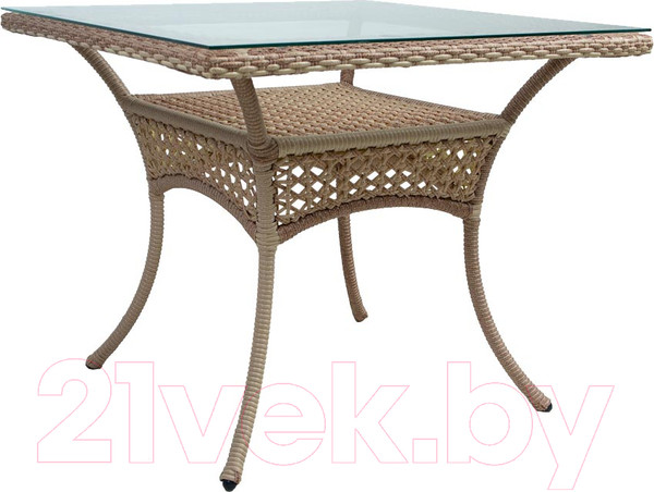 Изображение товара Стол садовый AIKO Deco 7035П стол-3 квадратный 90x90x75