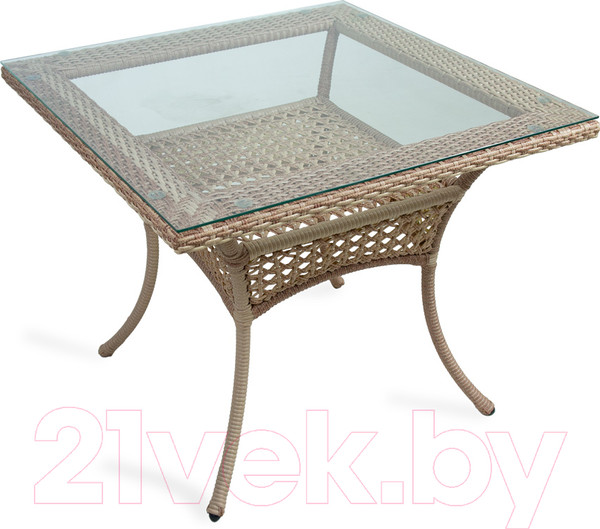 Изображение товара Стол садовый AIKO Deco 7035П стол-3 квадратный 90x90x75