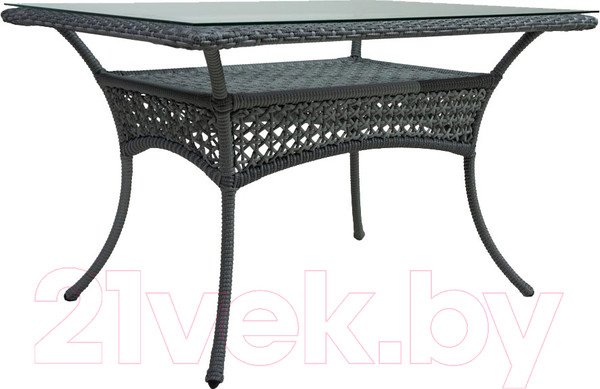 Изображение товара Стол садовый AIKO Deco 5045П стол-2 прямоугольный 120x90x75 (6 мест)