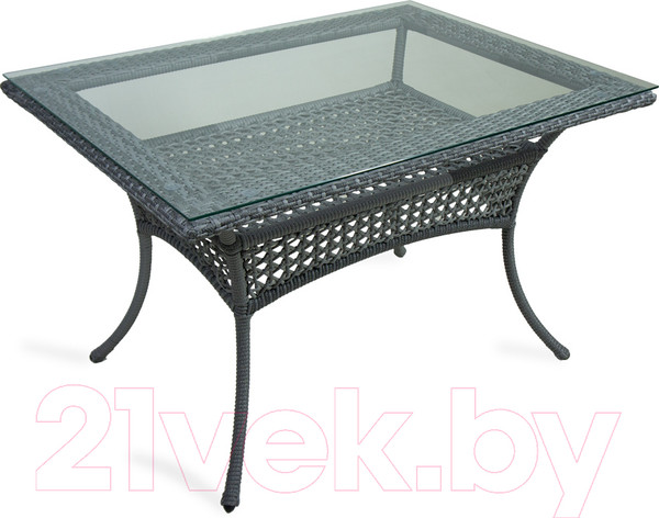 Изображение товара Стол садовый AIKO Deco 5045П стол-2 прямоугольный 120x90x75 (6 мест)