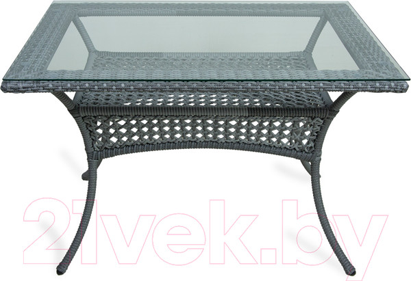 Изображение товара Стол садовый AIKO Deco 5045П стол-2 прямоугольный 120x90x75 (6 мест)