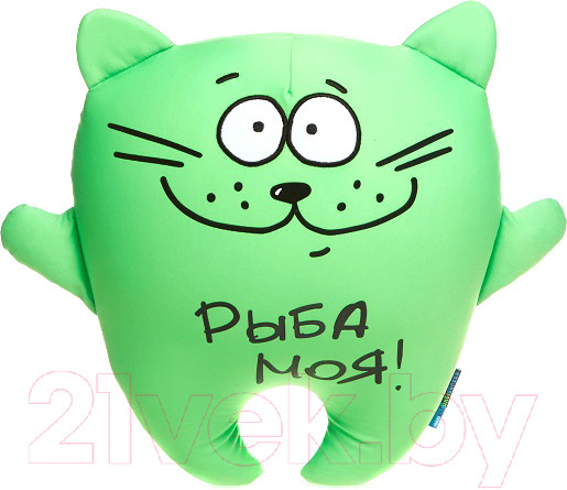 Изображение товара Подушка-игрушка Maxitoys Antistress Кот рыба моя / MT-H0414005