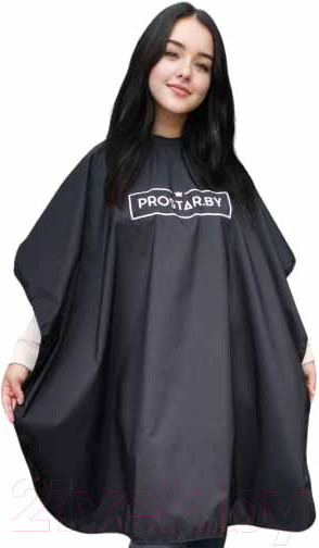 Изображение товара Накидка парикмахерская Prostar Черный