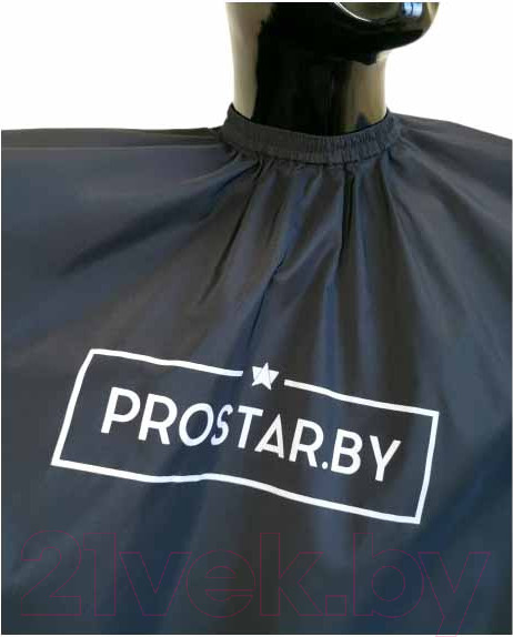 Изображение товара Накидка парикмахерская Prostar Черный