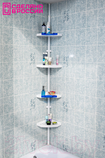 Изображение товара Полка для ванной Primanova M-N07-01 (белый)