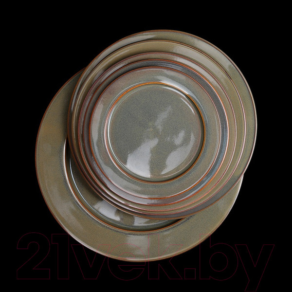 Изображение товара Тарелка закусочная (десертная) Corone Gourmet Colore LQ-QK15173A-YB001 / фк1455