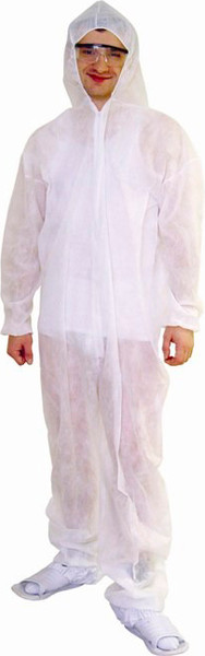 Изображение товара Комбинезон одноразовый Frigat КМО-С-112-50 (р-р 96-100/170-176, белый)