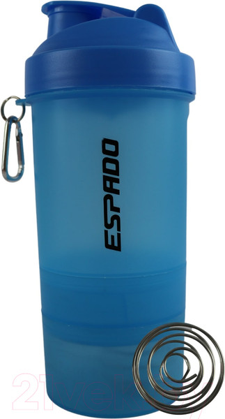 Изображение товара Шейкер спортивный Espado ES906 (400мл, синий)