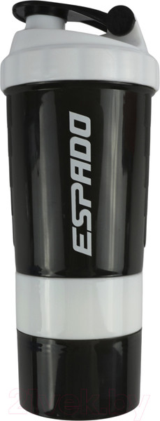 Изображение товара Шейкер спортивный Espado ES905 (500мл, черно-белый)