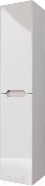 Изображение товара Шкаф-пенал для ванной Dreja QL35 / 99.0009 (белый глянец)