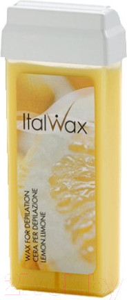 Изображение товара Воск для депиляции ItalWax Лимонный в картридже (100г)