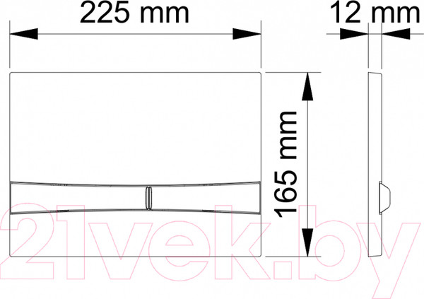 Изображение товара Унитаз подвесной с инсталляцией Ceramica Nova Rimless CN3001 + F3 040253