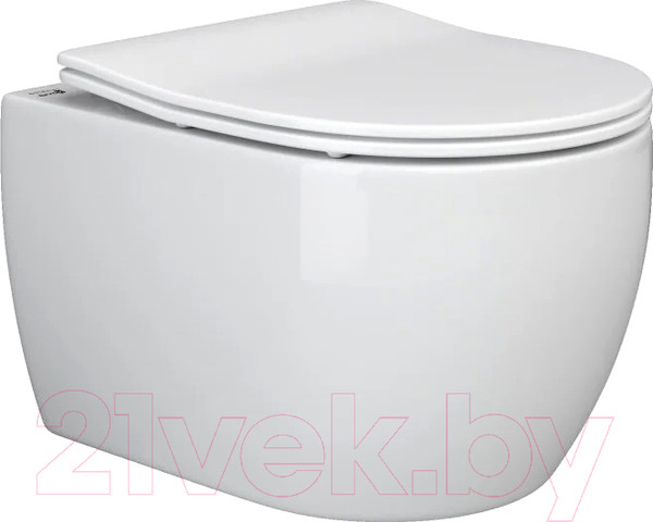 Изображение товара Унитаз подвесной с инсталляцией Ceramica Nova Rimless CN3001 + F3 040253