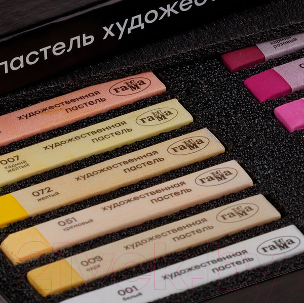 Изображение товара Набор сухой пастели ГАММА Старый мастер / 2309197 (36цв)